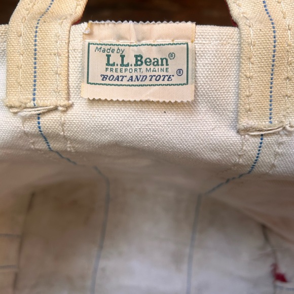 LLBean Canvas Boat and Tote Bag - Picture 10 of 16